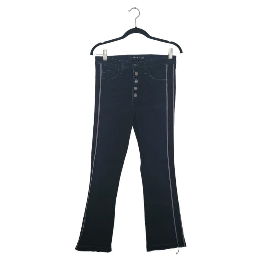 Veronica Beard Royal Wash Carolyn 10" Baby Boot Jeans
